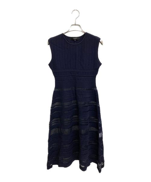 CORCOVADO（コルコバード）CORCOVADO (コルコバード) ノースリーブニットワンピース ネイビー サイズ:Sの古着・服飾アイテム
