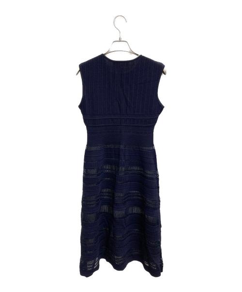 CORCOVADO（コルコバード）CORCOVADO (コルコバード) ノースリーブニットワンピース ネイビー サイズ:Sの古着・服飾アイテム