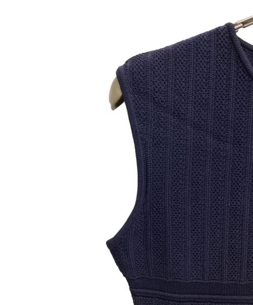 CORCOVADO（コルコバード）CORCOVADO (コルコバード) ノースリーブニットワンピース ネイビー サイズ:Sの古着・服飾アイテム