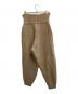 fofofofa (ー) HARVEST KNIT PANTS ベージュ サイズ:不明：10000円