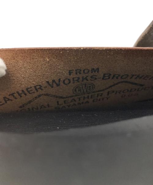 LEATHER WORKS BROTHER（レザーワークスブラザーズ）LEATHER WORKS BROTHER (レザーワークスブラザーズ) WALLET-00 ブラック サイズ:-の古着・服飾アイテム