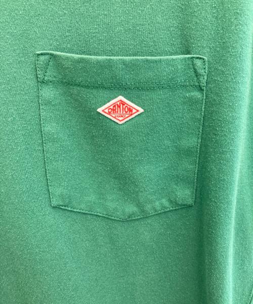 DANTON（ダントン）DANTON (ダントン) ポケットTシャツ グリーン サイズ:Ｓの古着・服飾アイテム