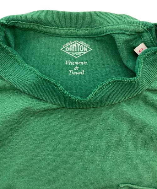 DANTON（ダントン）DANTON (ダントン) ポケットTシャツ グリーン サイズ:Ｓの古着・服飾アイテム