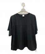 PRE CIALプレ シャル）の古着「ポーラテック デルタ フットボール ショートスリーブ Tシャツ」｜ブラック