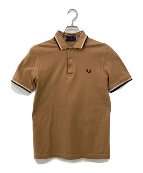 FRED PERRY（フレッドペリー）FRED PERRY (フレッドペリー) ポロシャツ ブラウン サイズ:36の古着・服飾アイテム