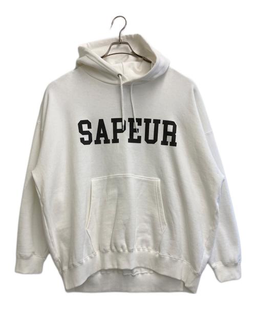 SAPEur（サプール）SAPEur (サプール) プルオーバーパーカー ホワイト サイズ:XL 未使用品の古着・服飾アイテム
