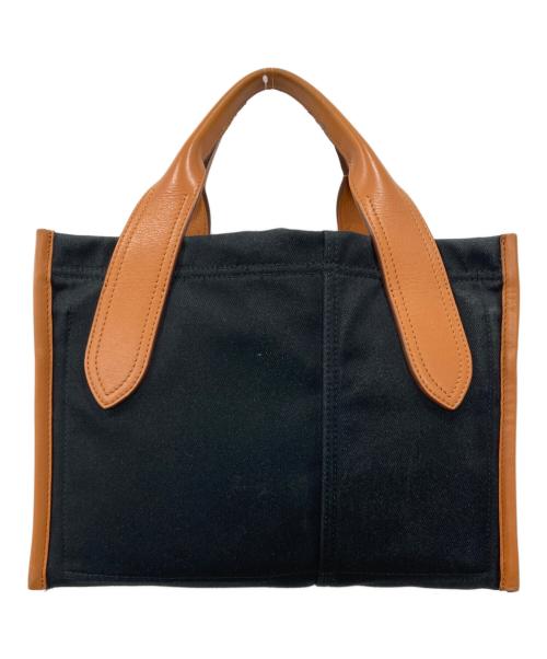 J&M DAVIDSON（ジェイ＆エム デヴィッドソン）J&M DAVIDSON (ジェイ＆エム デヴィッドソン) BABUSHKA S/ハンドバッグ ブラック×ブラウンの古着・服飾アイテム