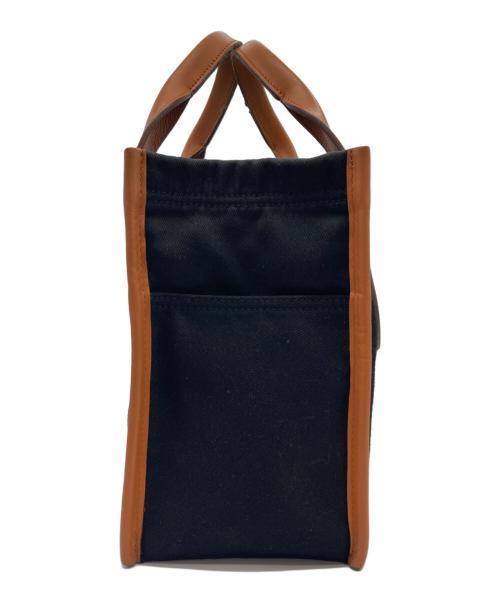 J&M DAVIDSON（ジェイ＆エム デヴィッドソン）J&M DAVIDSON (ジェイ＆エム デヴィッドソン) BABUSHKA S/ハンドバッグ ブラック×ブラウンの古着・服飾アイテム