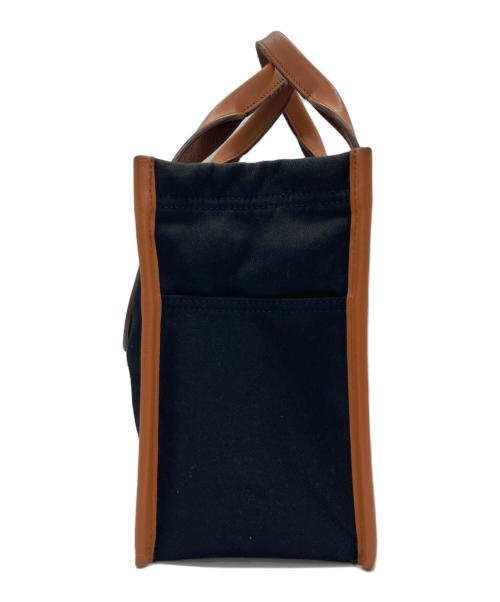 J&M DAVIDSON（ジェイ＆エム デヴィッドソン）J&M DAVIDSON (ジェイ＆エム デヴィッドソン) BABUSHKA S/ハンドバッグ ブラック×ブラウンの古着・服飾アイテム