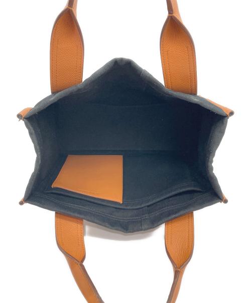 J&M DAVIDSON（ジェイ＆エム デヴィッドソン）J&M DAVIDSON (ジェイ＆エム デヴィッドソン) BABUSHKA S/ハンドバッグ ブラック×ブラウンの古着・服飾アイテム