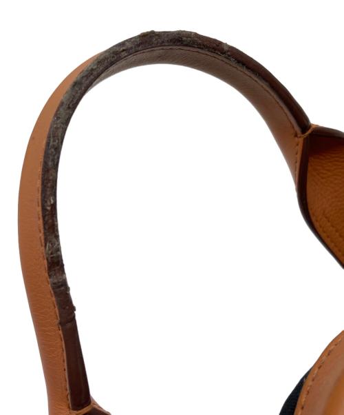 J&M DAVIDSON（ジェイ＆エム デヴィッドソン）J&M DAVIDSON (ジェイ＆エム デヴィッドソン) BABUSHKA S/ハンドバッグ ブラック×ブラウンの古着・服飾アイテム