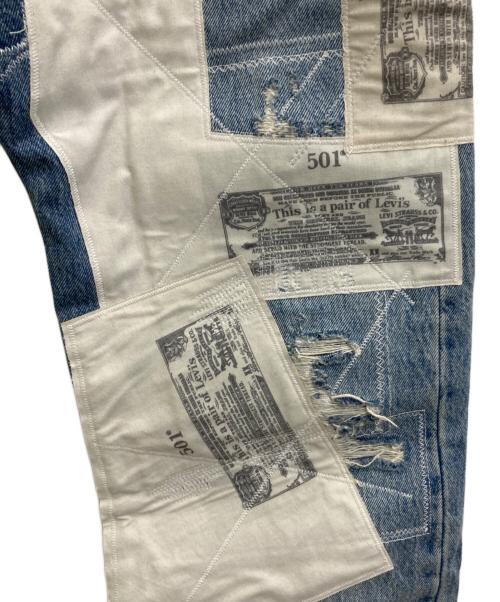 LEVI'S（リーバイス）LEVI'S (リーバイス) BEAMS (ビームス) 501LEVI'S ORIGINAL EMP スカイブルー サイズ:SIZE W34×L32の古着・服飾アイテム