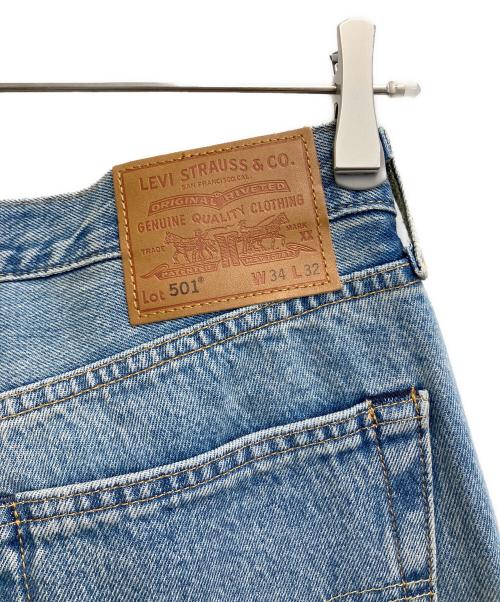 LEVI'S（リーバイス）LEVI'S (リーバイス) BEAMS (ビームス) 501LEVI'S ORIGINAL EMP スカイブルー サイズ:SIZE W34×L32の古着・服飾アイテム
