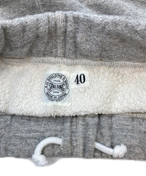 A.G.SPALDING & BROS（エージースポルディング&ブロス）A.G.SPALDING & BROS (エージースポルディング&ブロス) スウェットパンツ グレー サイズ:40の古着・服飾アイテム