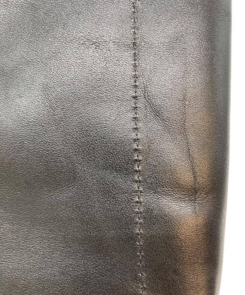 HERITAGE LEATHER CO.（ヘリテージレザー）HERITAGE LEATHER CO. (ヘリテージレザー) LEATHER SACOCHE BAG ブラックの古着・服飾アイテム