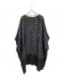 SASQUATCHfabrix. (サスクワッチファブリックス) PRIMITIVE NEEDLEWORK PONCHO ブラック サイズ:free：13000円