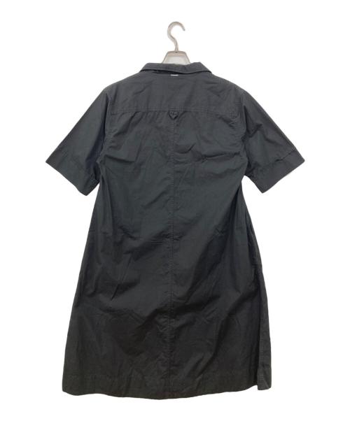 MHL（エムエイチエル）MHL (エムエイチエル) SUPERFINE COTTON TWILL ワンピース ブラック サイズ:2の古着・服飾アイテム