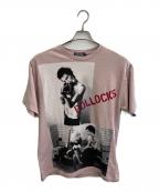 Hysteric Glamourヒステリックグラマー）の古着「DENNIS MORRIS SID & NANCY Tee」｜ピンク