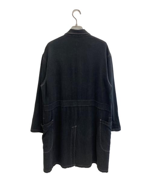 allinone（オールインワン）allinone (オールインワン) コート ブラック サイズ:Mの古着・服飾アイテム