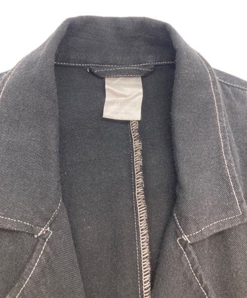 allinone（オールインワン）allinone (オールインワン) コート ブラック サイズ:Mの古着・服飾アイテム