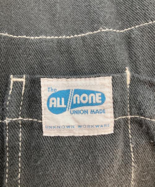 allinone（オールインワン）allinone (オールインワン) コート ブラック サイズ:Mの古着・服飾アイテム