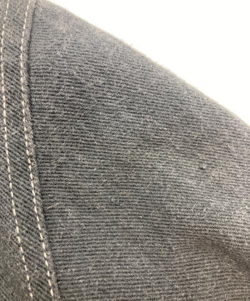 allinone（オールインワン）allinone (オールインワン) コート ブラック サイズ:Mの古着・服飾アイテム