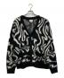 OBEY（オベイ）の古着「カーディガン」｜ブラック×ホワイト