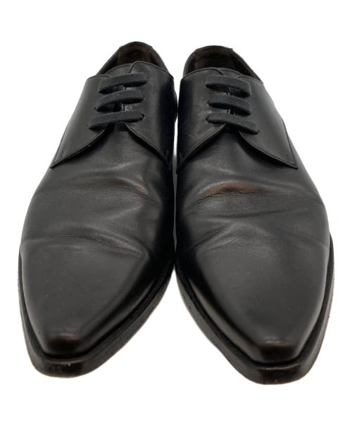 DOLCE & GABBANA（ドルチェ＆ガッバーナ）DOLCE & GABBANA (ドルチェ＆ガッバーナ) ポインテッドトゥシューズ ブラウン サイズ:24.5の古着・服飾アイテム