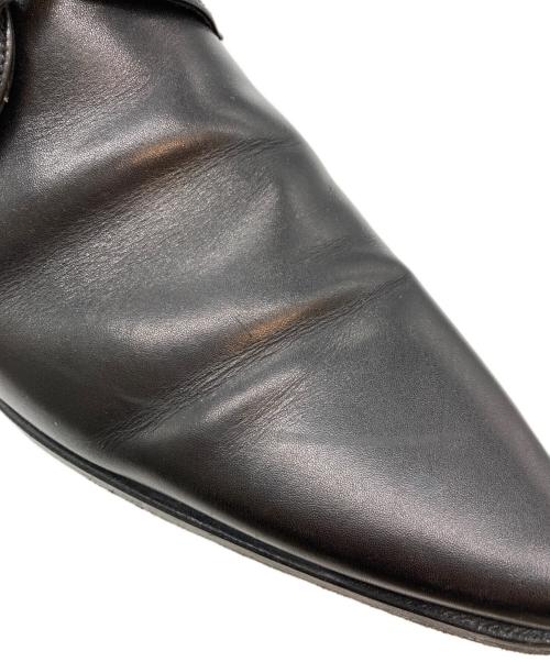 DOLCE & GABBANA（ドルチェ＆ガッバーナ）DOLCE & GABBANA (ドルチェ＆ガッバーナ) ポインテッドトゥシューズ ブラウン サイズ:24.5の古着・服飾アイテム