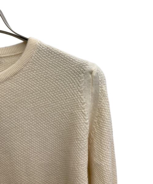 JOHN SMEDLEY（ジョンスメドレー）JOHN SMEDLEY (ジョンスメドレー) 鹿の子ニット ベージュ サイズ:S 未使用品の古着・服飾アイテム