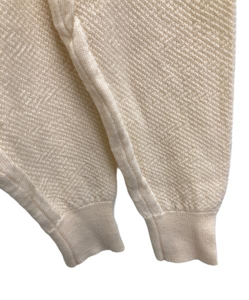 JOHN SMEDLEY（ジョンスメドレー）JOHN SMEDLEY (ジョンスメドレー) 鹿の子ニット ベージュ サイズ:S 未使用品の古着・服飾アイテム