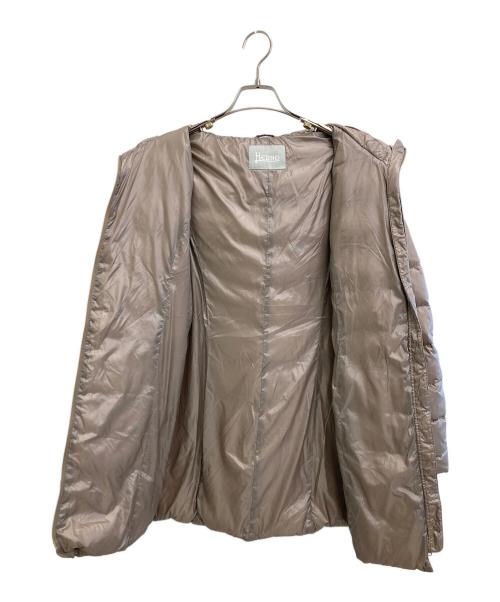 HERNO（ヘルノ）HERNO (ヘルノ) PRODUZ LAVJAPダウンコート ベージュ サイズ:14Aの古着・服飾アイテム