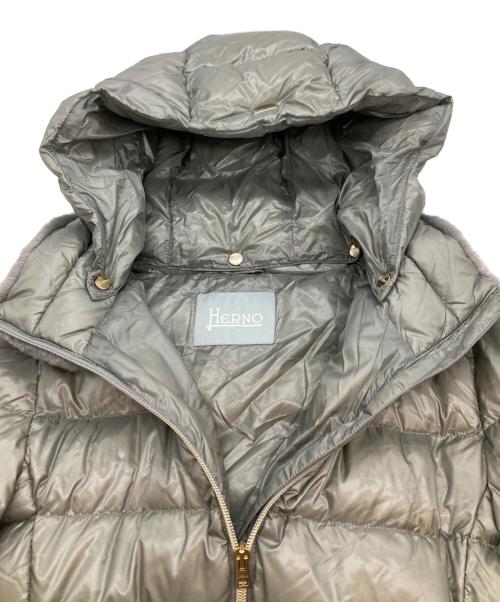 HERNO（ヘルノ）HERNO (ヘルノ) ダウンコート グレー サイズ:12（キッズサイズ）の古着・服飾アイテム