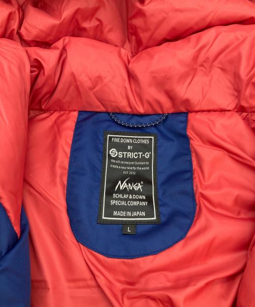 NANGA（ナンガ）NANGA (ナンガ) STRICT-G (ストリクトジー) ダウンジャケット ネイビー サイズ:Lの古着・服飾アイテム