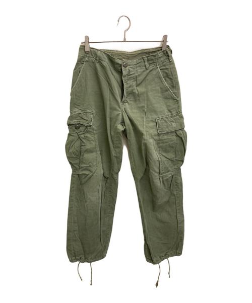 US ARMY（ユーエスアーミー）US ARMY (ユーエスアーミー) カーゴパンツ オリーブ サイズ:Sの古着・服飾アイテム