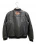 HARLEY-DAVIDSON (ハーレーダビッドソン) PIPER BOMBER LEATHER JACKET ブラック サイズ:M：28000円