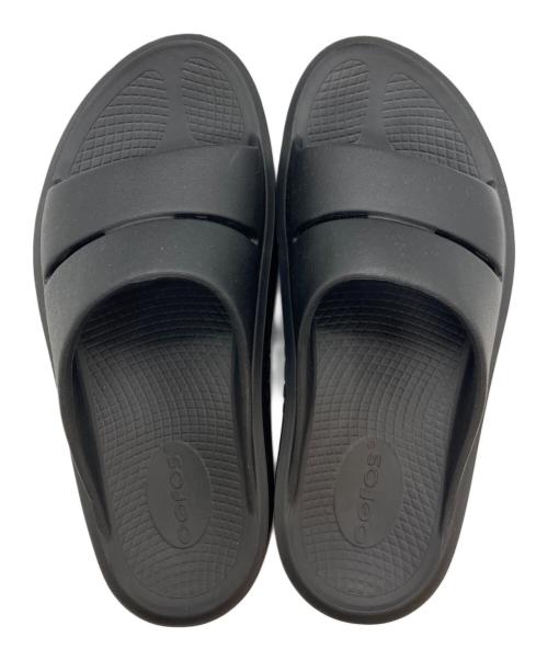 OOFOS（ウーフォス）OOFOS (ウーフォス) OOmega OOahh ブラック サイズ:39の古着・服飾アイテム