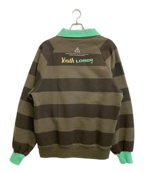 Youth LOSER（ユースルーザー）Youth LOSER (ユースルーザー) スウェット ブラウン サイズ:XLの古着・服飾アイテム