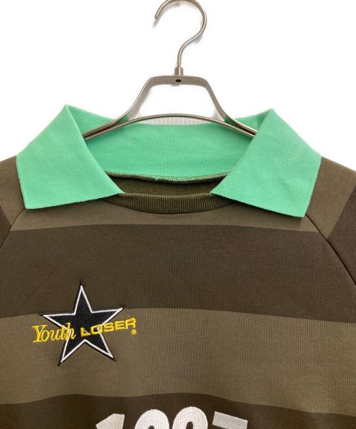 Youth LOSER（ユースルーザー）Youth LOSER (ユースルーザー) スウェット ブラウン サイズ:XLの古着・服飾アイテム