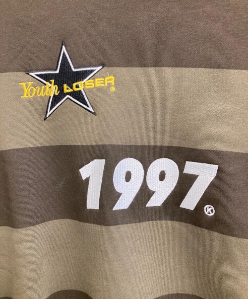 Youth LOSER（ユースルーザー）Youth LOSER (ユースルーザー) スウェット ブラウン サイズ:XLの古着・服飾アイテム