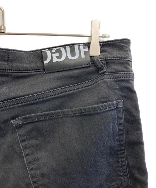 HUGO BOSS（ヒューゴ ボス）HUGO BOSS (ヒューゴ ボス) バイカーデニムパンツ ブラック サイズ:34の古着・服飾アイテム