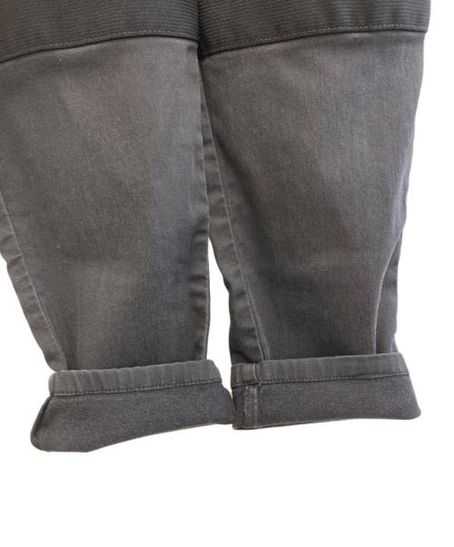 HUGO BOSS（ヒューゴ ボス）HUGO BOSS (ヒューゴ ボス) バイカーデニムパンツ ブラック サイズ:34の古着・服飾アイテム