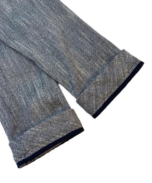 La TOTALITE（ラ ト―タリテ）La TOTALITE (ラ ト―タリテ) ツィード Vネックジャケット グレー サイズ:Freeの古着・服飾アイテム