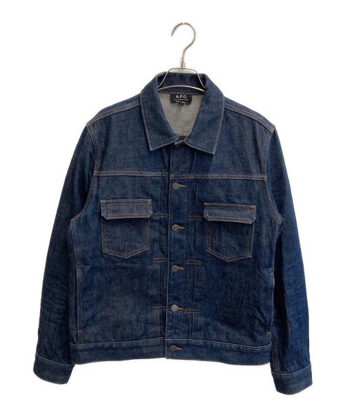 A.P.C.（アーペーセー）A.P.C. (アーペーセー) 2ndデニムジャケット インディゴ サイズ:Lの古着・服飾アイテム