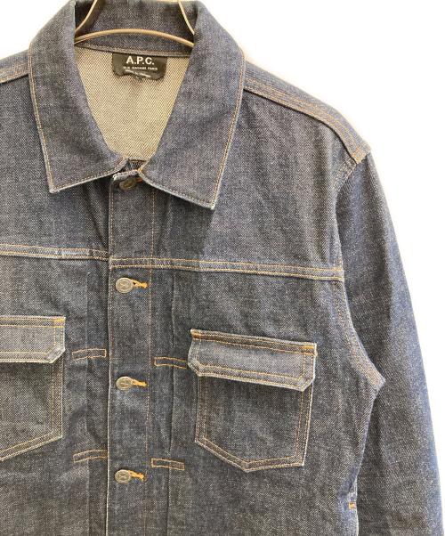 A.P.C.（アーペーセー）A.P.C. (アーペーセー) 2ndデニムジャケット インディゴ サイズ:Lの古着・服飾アイテム