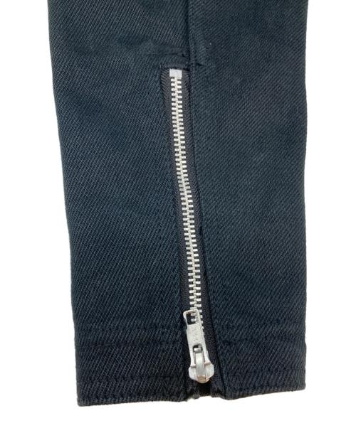 IRON HEART（アイアンハート）IRON HEART (アイアンハート) 21oz 黒鎧シングルライダースジャケット ブラック サイズ:40の古着・服飾アイテム