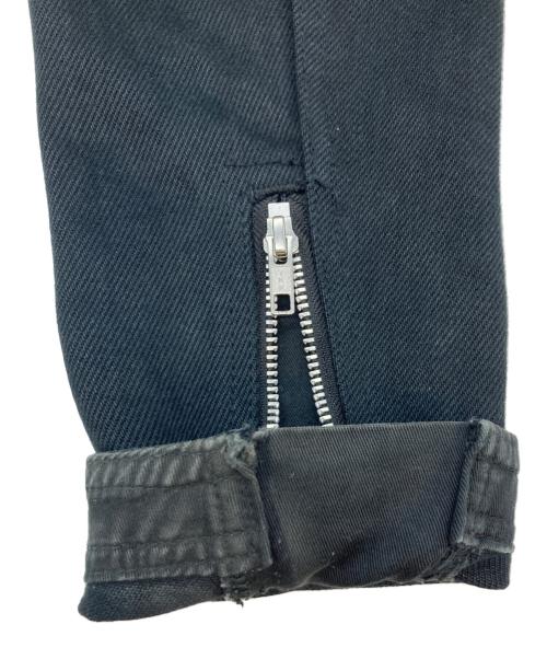 IRON HEART（アイアンハート）IRON HEART (アイアンハート) 21oz 黒鎧シングルライダースジャケット ブラック サイズ:40の古着・服飾アイテム