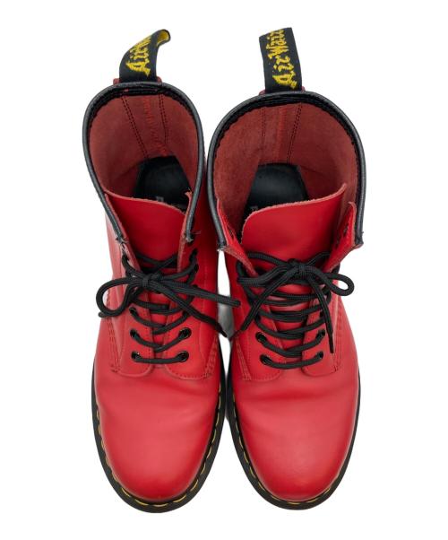 Dr.Martens（ドクターマーチン）Dr.Martens (ドクターマーチン) 8ホールブーツ レッド サイズ:28の古着・服飾アイテム