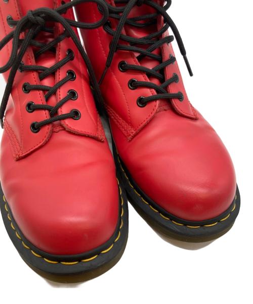Dr.Martens（ドクターマーチン）Dr.Martens (ドクターマーチン) 8ホールブーツ レッド サイズ:28の古着・服飾アイテム