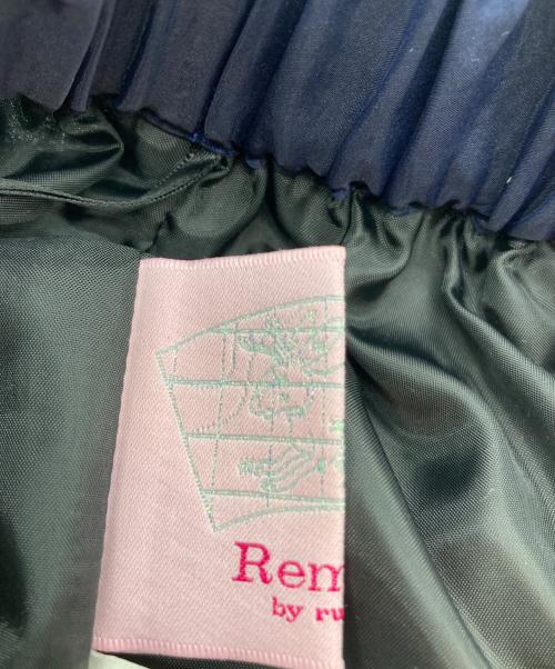 Remneh by rurumu（レムネ バイ ルルムウ）Remneh by rurumu (レムネ バイ ルルムウ) フリルショートパンツ ネイビー サイズ:Freeの古着・服飾アイテム